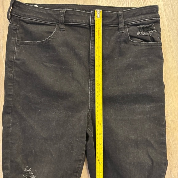 American Eagle crop skinny jeans black - Picture 7 of 11
